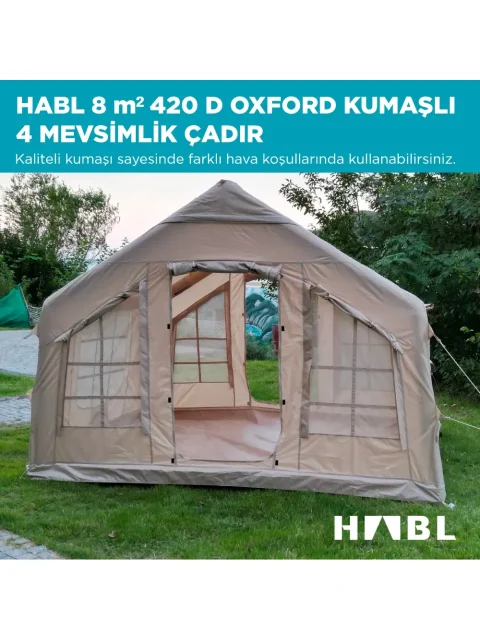 HABL-Şişme Kamp Çadırı – 8 M2 detay görseli 1