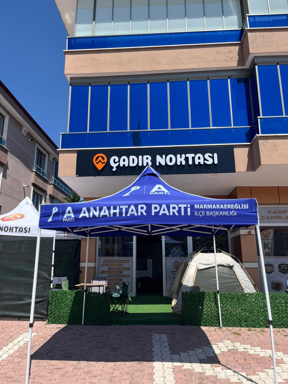 BASKILI ÖZEL TASARIM GAZEBO ÇADIR - Görsel 18