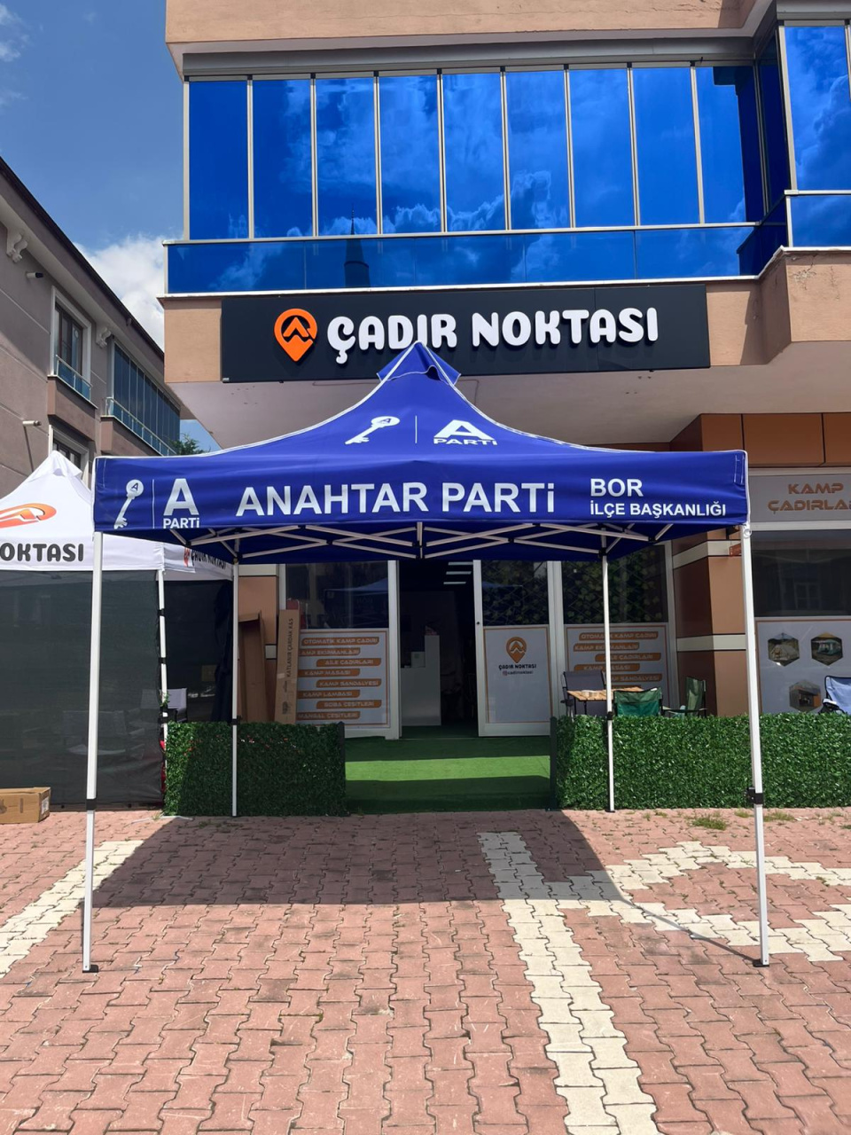 BASKILI ÖZEL TASARIM GAZEBO ÇADIR - Görsel 16