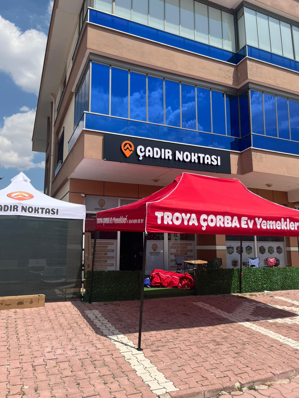 BASKILI ÖZEL TASARIM GAZEBO ÇADIR - Görsel 15