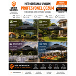 GAZEBO ÇADIR 3×3 30’LUK BEYAZ İSKELET TAKIMI - Görsel 9