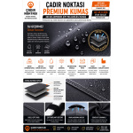 GAZEBO ÇADIR 3×4,5 30’LUK BEYAZ İSKELET TAKIMI - Görsel 6