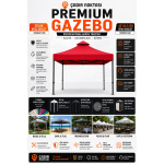 GAZEBO ÇADIR 3×3 30’LUK BEYAZ İSKELET TAKIMI - Görsel 8