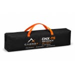 CADNOX CNX-T5 tarp gölgelik taşıma çantası, siyah gövde ve turuncu saplar
