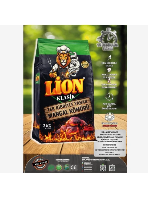 Lion Klasik Kömür detay görseli 1