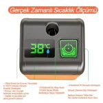 Şarjlı Taşınabilir Kamp Duşu – 7800 mAh - Görsel 7