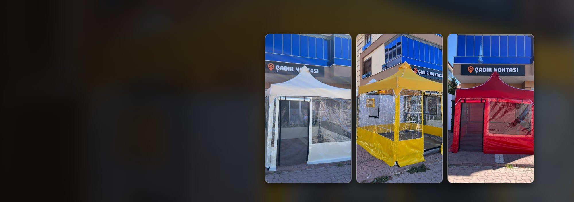 CADNOX Vistral · Şeffaf Kış Bahçesi Çadırları