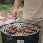 Taşınabilir Kömür Barbekü Mangal – Orta – 40cm*13cm*60cm detay görseli 3