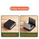 Katlanır portatif kamp tuvaletinin kolay kurulum adımları